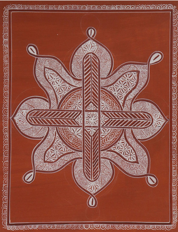 Dynamic Tapestry: Mandana Artwork by Vidya Soni Thumbnail