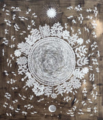 Elements of Earth: Warli Painting by Dilip Rama Bahotha