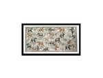 Elephants: Pattachitra painting by Gitanjali Das