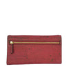 Elephants, Vegan Cork handpainted wallet-