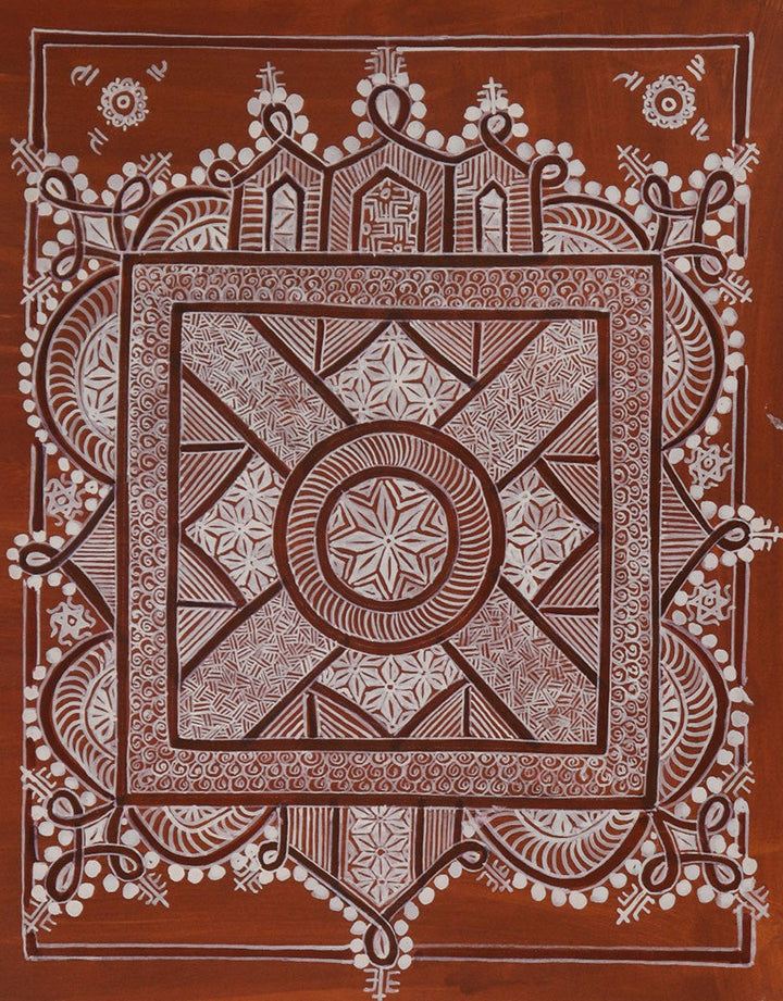 Festival of Fortune: Mandana Artwork by Vidya Soni Thumbnail