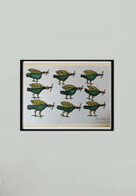 Flying Birds Gond art for sale