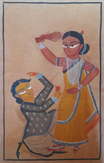 Forgiveness Kalighat Painting 