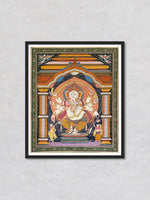 Ganesha: Pattachitra painting by Gitanjali Das