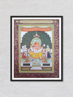 Ganesha Miniature style by Mohan Prajapati