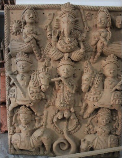 God and Goddess Terracotta Art by Dinesh Molela Thumbnail