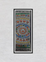 Godna Madhubani Painting by Priti Karn