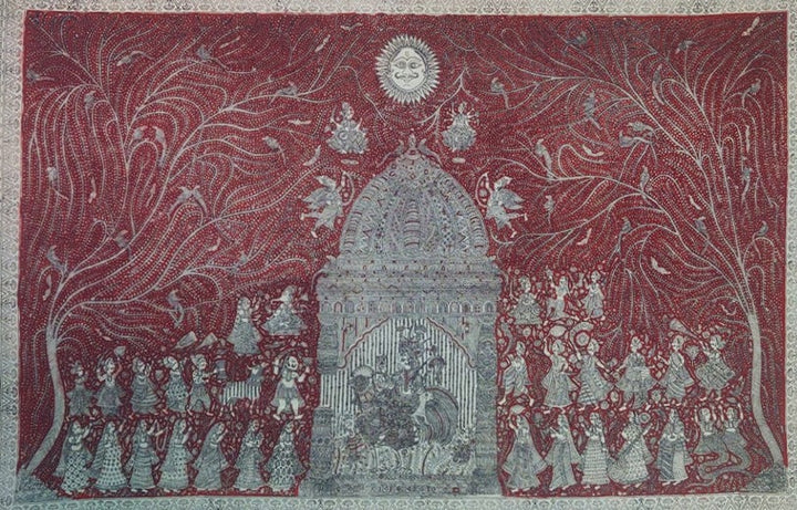 Guarding Grace Mata Ni Pachedi By Sanjay Chitara For Home Decor Thumbnail