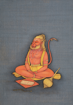Buy Hanuman Bikaner Art Print by Mahaveer Swami