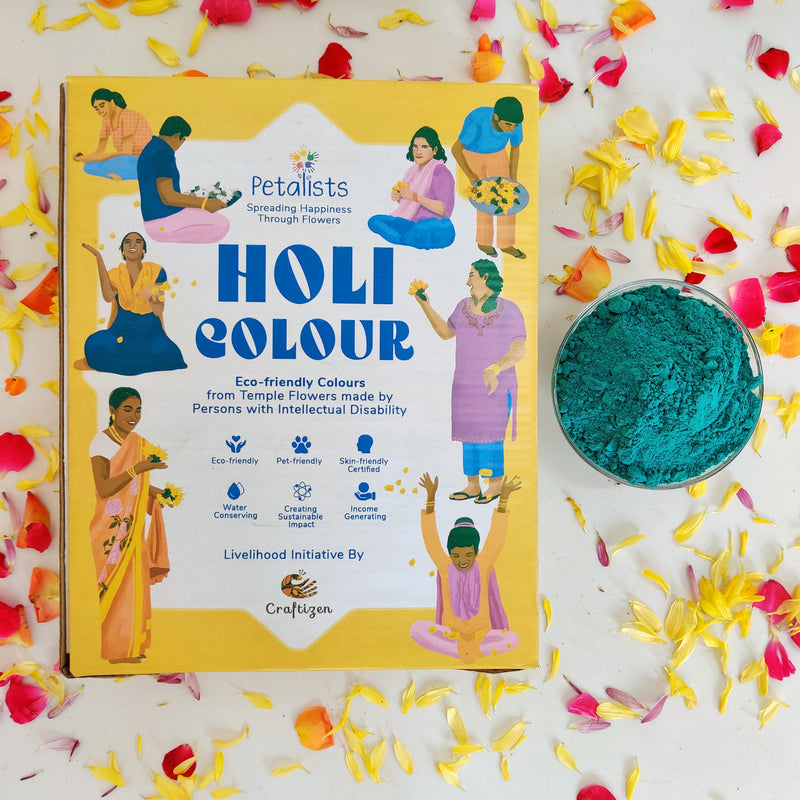 Petalists Eco-friendly Holi Colour - Blue