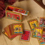 Indo-French Playing Cards: Handpainted by Ganjifa Artists-