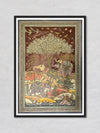 Jungle: Pattachitra painting by Gitanjali Das