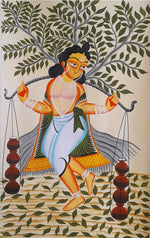Kal Ketu Kalighat Painting 