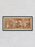 Kanchi Bijay: Pattachitra painting by Gitanjali Das
