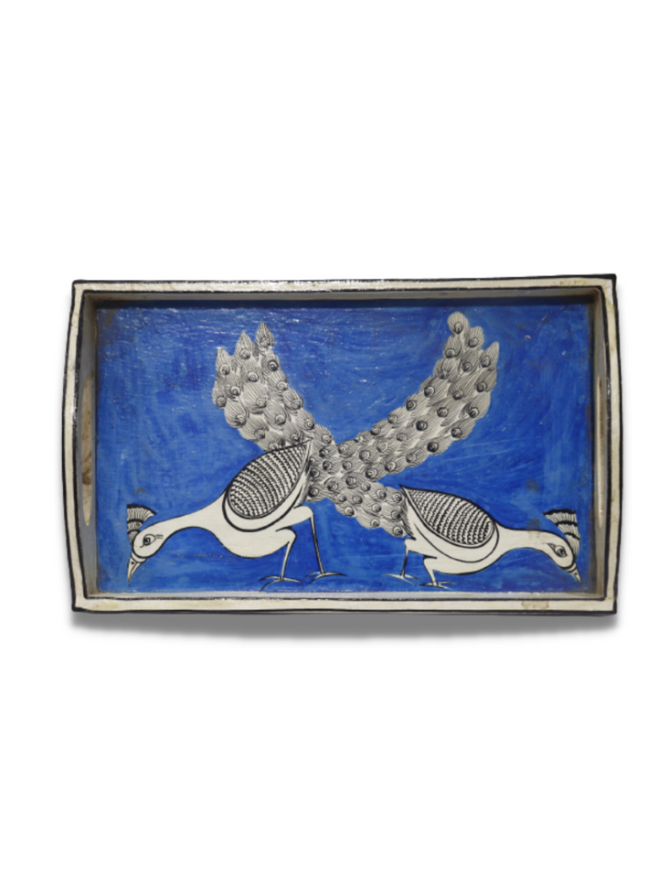 Kavad Motifs Tray by Satyanarayan Thumbnail