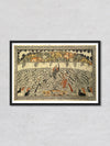 Krishna Girigobardhana: Pattachitra painting by Gitanjali Das