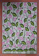 Buy Lotus Pichwai Painting by Shehzaad Ali Sherni