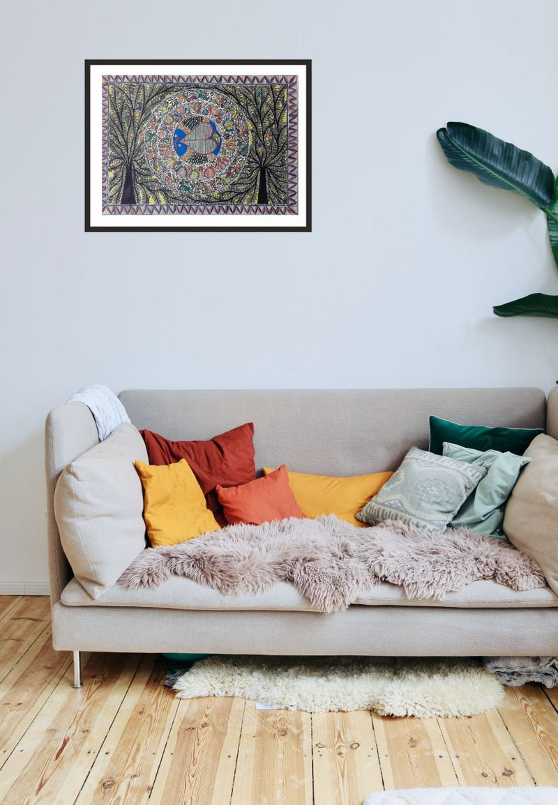 Buy madhubani handmade painting