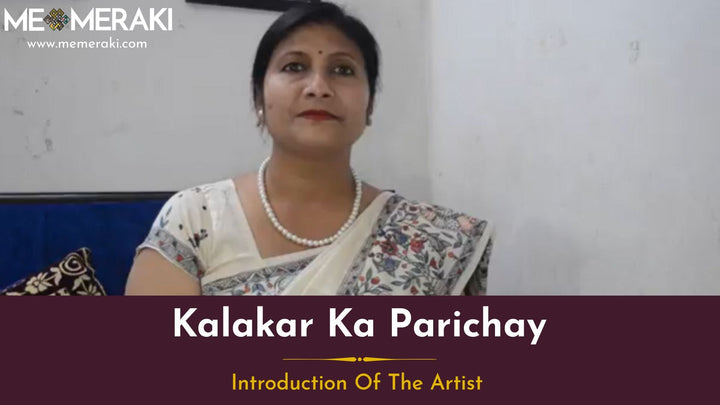 Madhubani Painting Masterclass (On Demand, Pre-Recorded, Self Paced) Thumbnail