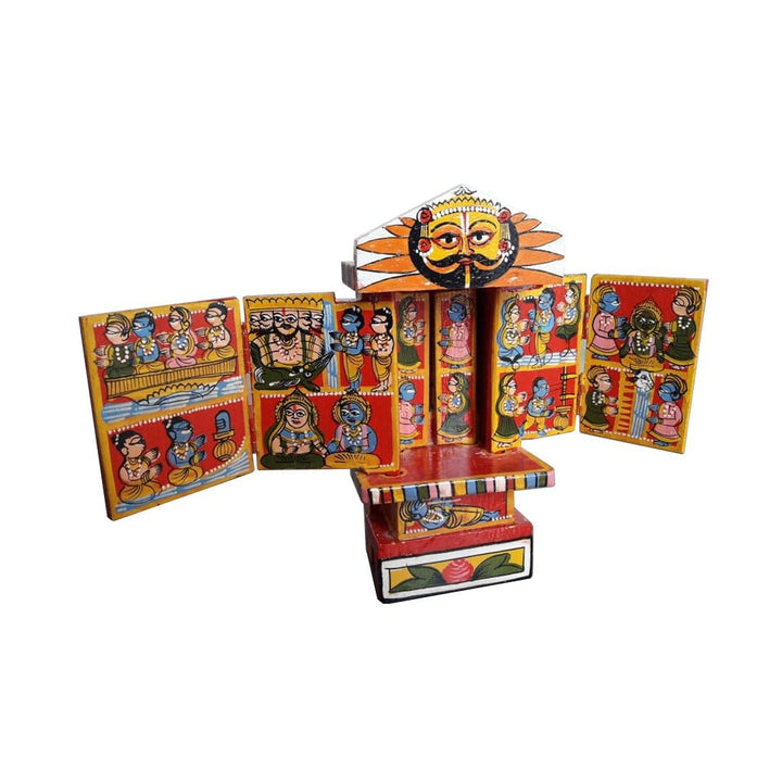 Marwari Kavad by Satyanarayan (8 part, 6 inch height) Thumbnail