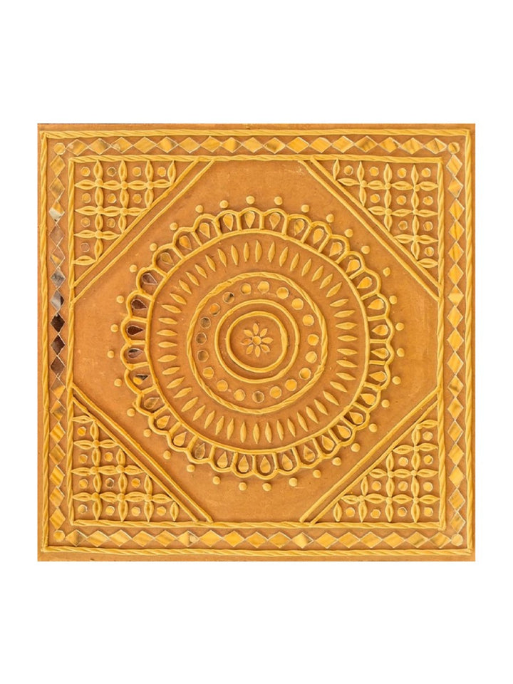 Mesmerising Splendour: Lippan Kaam Artwork by Nalemitha For Home Decor, Gifting Thumbnail