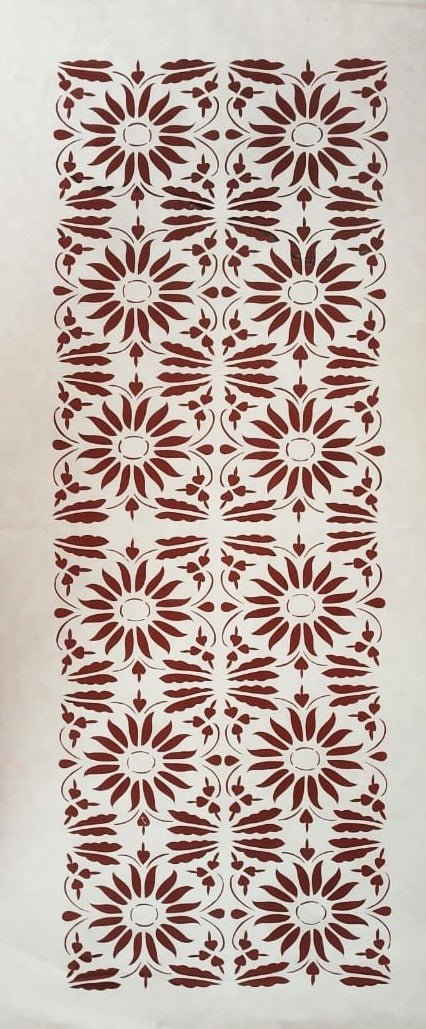 Mughal Treasures: Ashutosh Verma's Sanjhi Floral Elegance Thumbnail