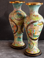 Mughal Darbar Paper Mache Vase by Riyaz Khan