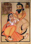 Buy My Guru Kalighat Painting