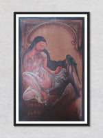 Kalighat paintings by Uttam Chitrakar