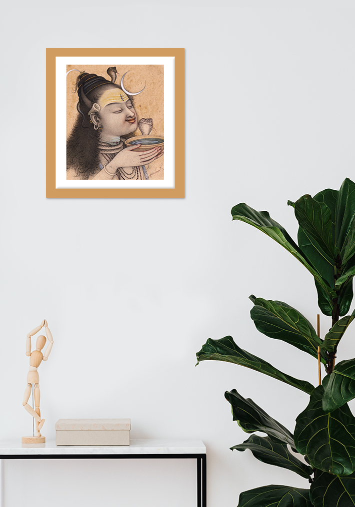 Neelkanth Bikaner Art Print by Mahaveer Swami Thumbnail