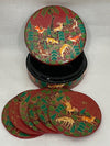 Paper Mache Coasters by Riyaz