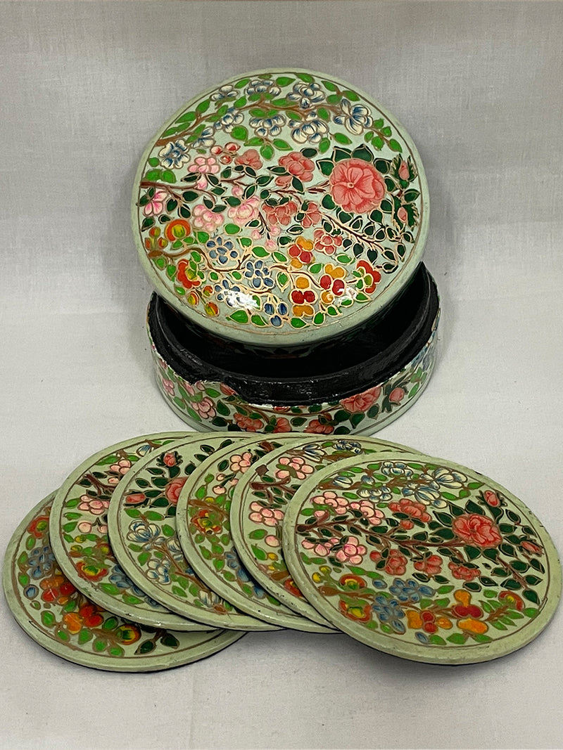 Paper Mache Coasters for sale