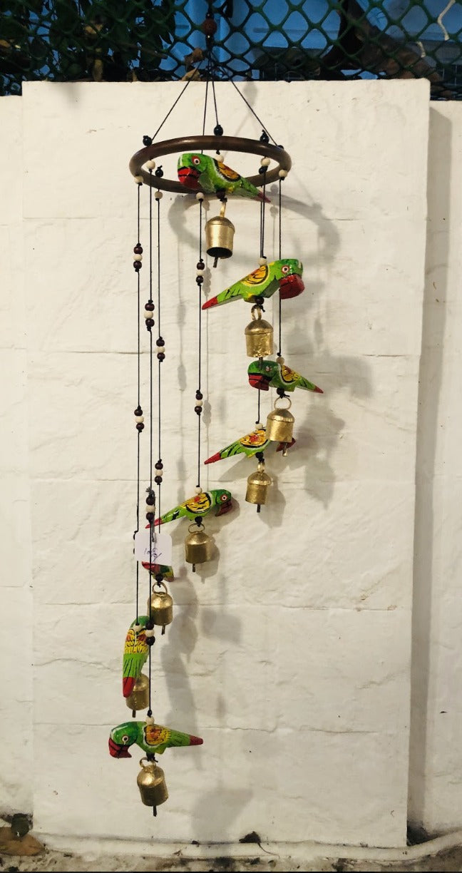 Parrot Wind Chime by Veer Singh Thumbnail