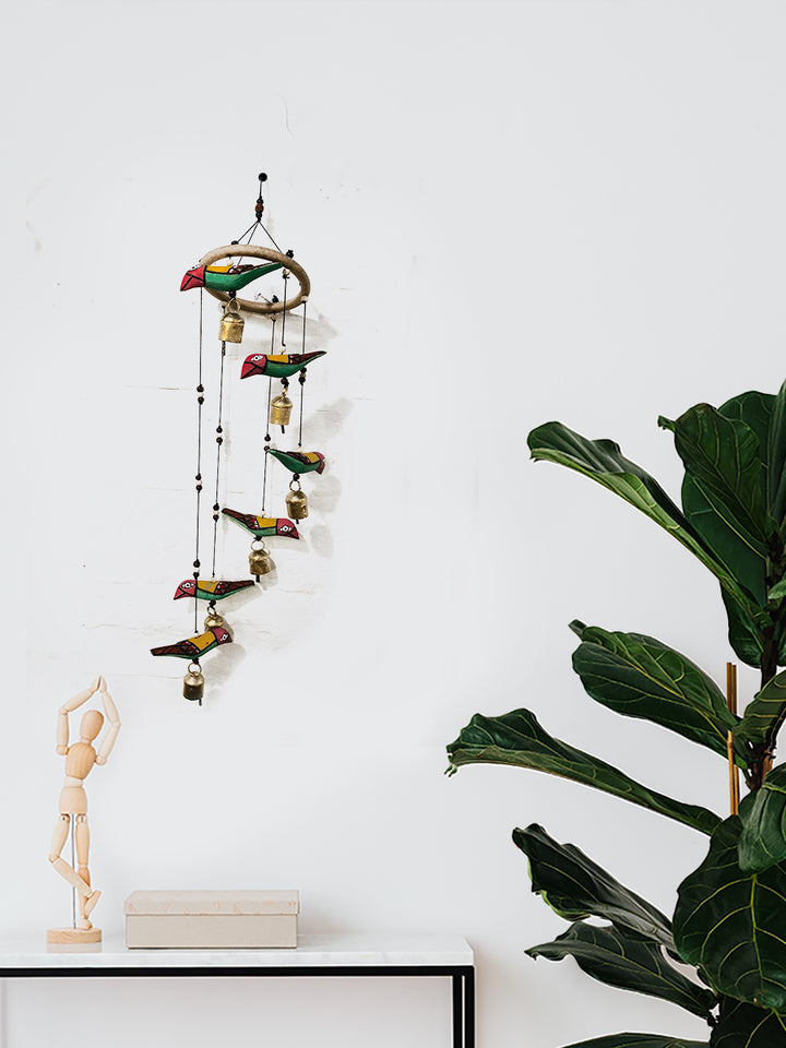 Parrot Wind Chime by Veer Singh Thumbnail