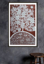 peacock warli art