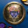 Paint Srinathji Mukharvind on a authentic P-TAL platter