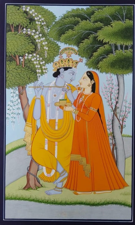 Shop Radha Krishna Kangra Art