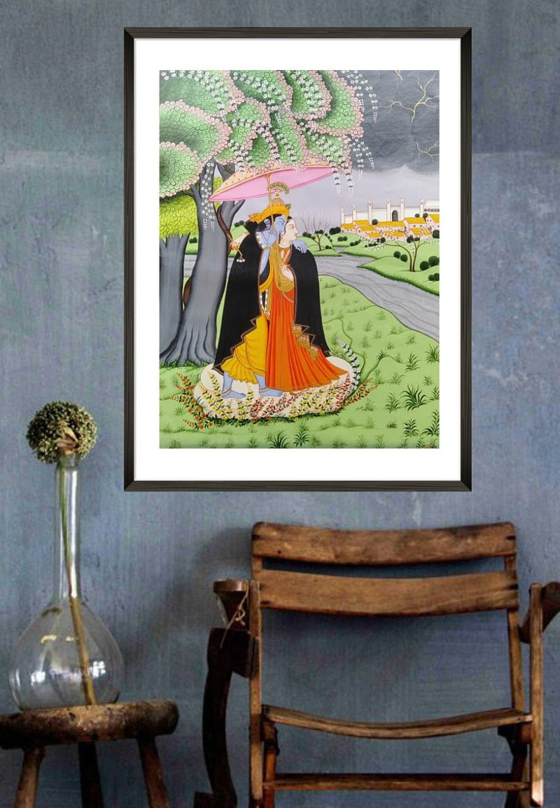 Buy Radha Krishna Kangra Artwork