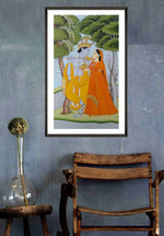 Radha Krishna Kangra Art