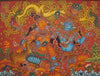Buy Radha Krishna, Kerala Mural Painting by V.M Jijulal