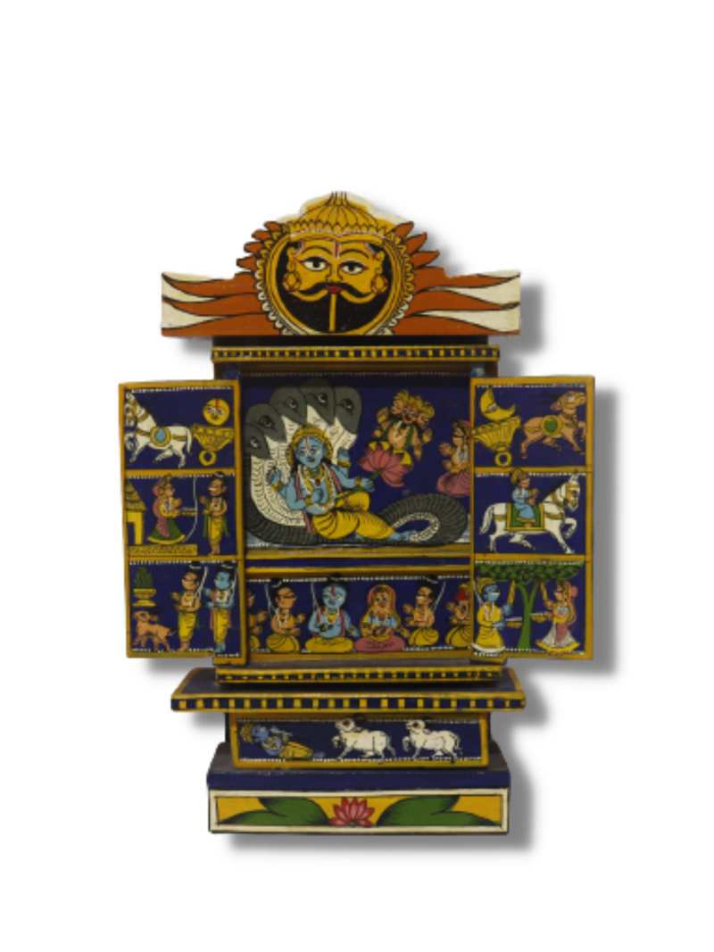 Ram- Krishna Marwari Kavad by Satyanarayan Suthar