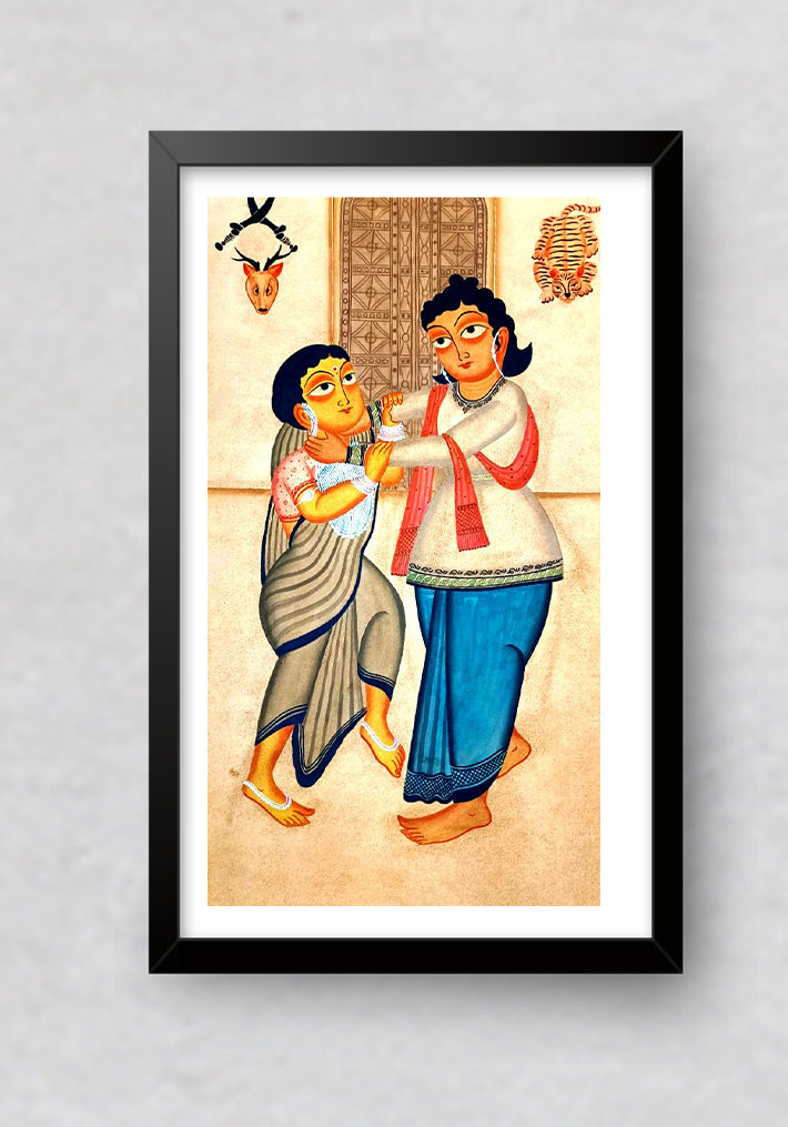 Kalighat art painting for sale