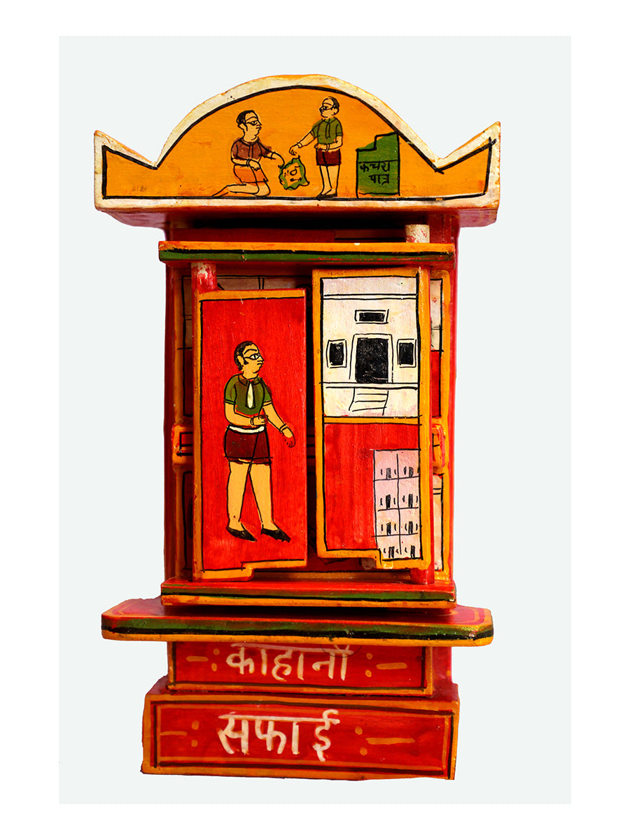 Safai Story Kavad Painting by Dwarka Prasad