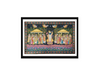 Sharad Purnima, Pichwai Painting by Sushil Soni