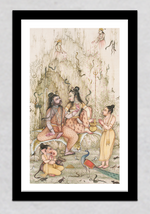 Shiva Pariwar Bikaner Art Print by Mahaveer Swami