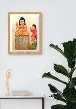 Shiva Kalighat art for sale 