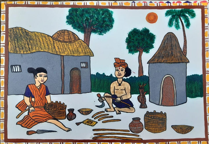 Rural Life in Sohrai by Rukmani Devi Thumbnail