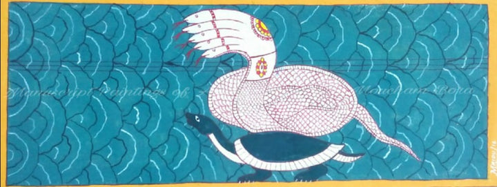 Sristi- Tattva: ASSAMESE MANUSCRIPT PAINTING BY MRIDU MOUCHAM BORA Thumbnail