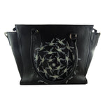 THE WHITE BIRDS, BLACK LAPTOP BAG-LAPTOP BAG