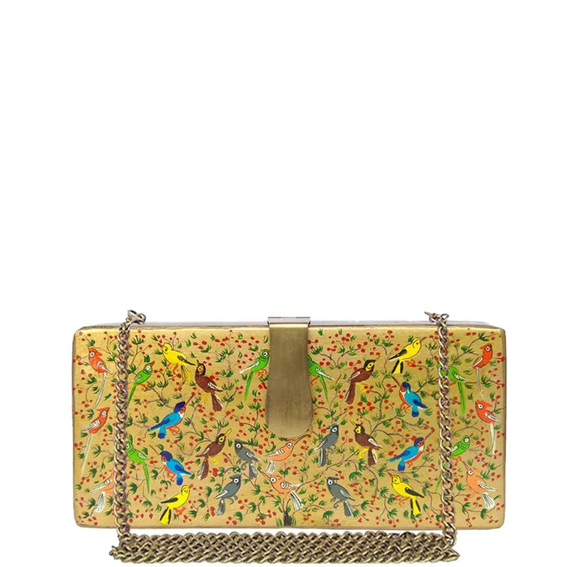 TREE OF LIFE, WOOD CLUTCH-